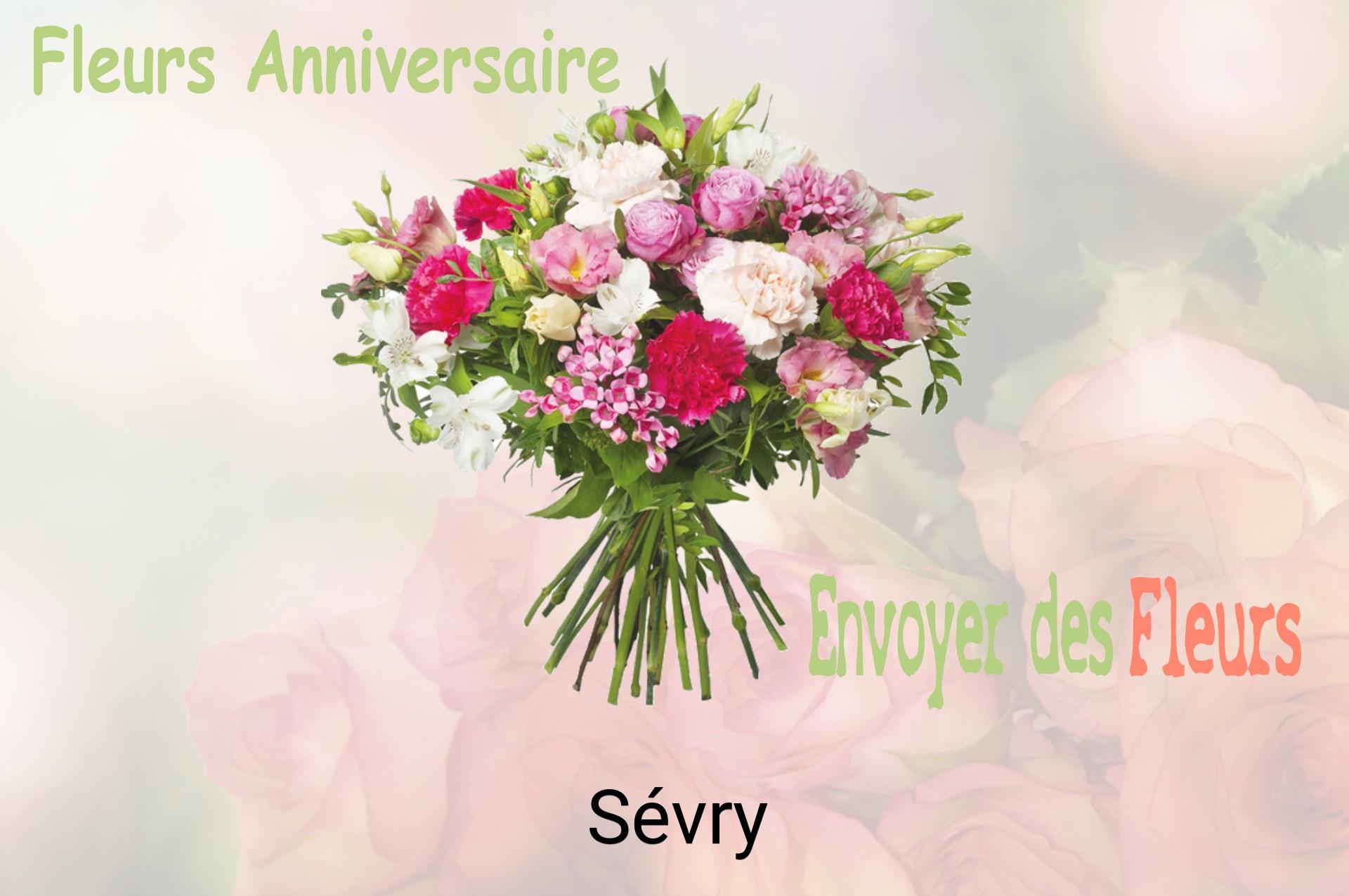 Bouquet de fleurs d’anniversaire livré à Sévry